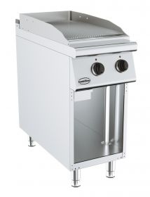 Bakplaat / Grillplaat Base 900 Elektrisch Geribd - 40x90x90 cm Combisteel 7178.3170