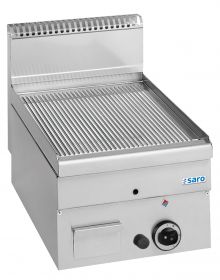 Bakplaat / Grillplaat Gas Geribbeld Tafelmodel 400X600 Model Gft46R Saro 504-1130