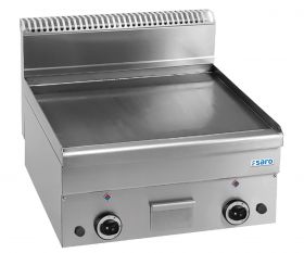 Bakplaat / Grillplaat Gas Glad Tafelmodel 600X600 Model Gft66L Saro 504-1135