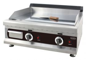 Bakplaat / Grillplaat Gasbakplaat Chroom Propaan Verchroomd glad - 65x57,5x36,5 cm Combisteel 7539.0035