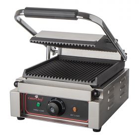 Contactgrill geribbeld-geribbeld gietijzer CaterChef EMG 688400