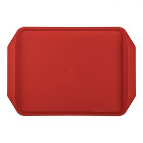 Dienblad 42x30 cm PP (rood) CaterChef EMG 430132