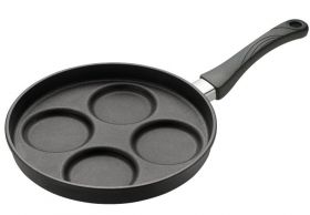 Eurolux Premium Spiegelei/Pannenkoekenpan Ø 26 Cm, Met 4 Uitsparingen Saro Eu126-E-3-Es