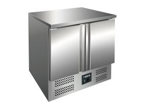 Gekoelde Werkbank Koeltafel, 2 Deuren, Model Vivia S 901 S/S Top Pro Saro 323-1406