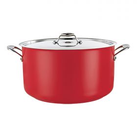 Kookpan middel Ø20 cm RVS (rood) Pujadas EMG 720582