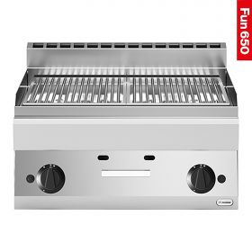 Lavasteen grill 2-zones RVS Modular EMG 318317