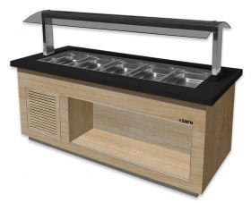 Saladette / Saladebar Model Premium Line- Sb-K 200 Oak Saro 366-2710