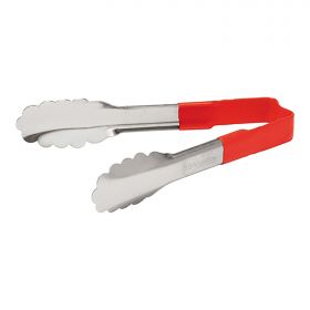 Serveertang L.24 cm RVS (rood) EMGA EMG 721912