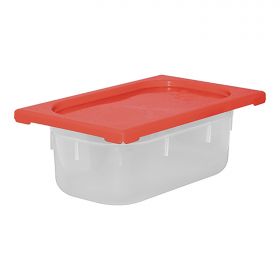 Voedseldoos GN1/4 PP (rood) CaterChef EMG 953867