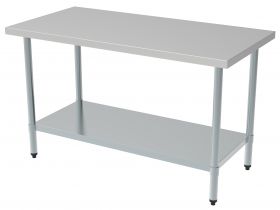 Werktafel Bodemschap Demontabel - 100x70x85 cm - Economy Combisteel 7490.0030