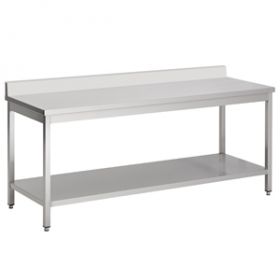 Werktafel Bodemschap Rand Demontabel - 120x70x85 cm - EU lijn Combisteel 7452.3180