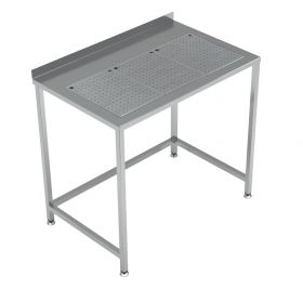 Werktafel met Geïntegreerde Lekbak - 100x65x90 cm Combisteel 7084.0025