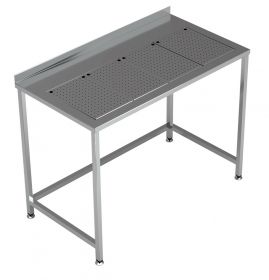 Werktafel met Geïntegreerde Lekbak - 120x65x90 cm Combisteel 7084.0030