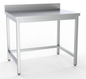 Werktafel Open Onderstel Rand Demontabel - 80x60x90 cm Combisteel 7333.0034