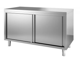 Werktafel Schuifdeuren - 100x70x85 cm - EU lijn Combisteel 7452.3025