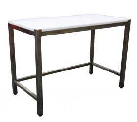 Werktafel Snijtafel Zonder Opstaande Rand 1200X700 Aisi 304 Saro 700-7105